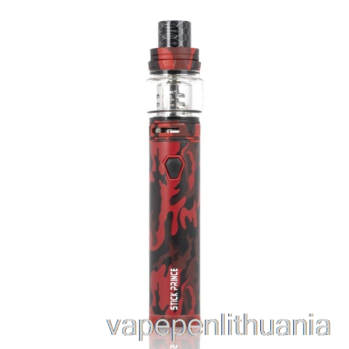 Smok Stick Prince Kit - Rašiklio Stiliaus Tfv12 Prince Red Camo Vape Skystis